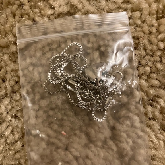 Silver Emerald Green Jade Infinity Love Pendant For Women - Picture 9 of 10